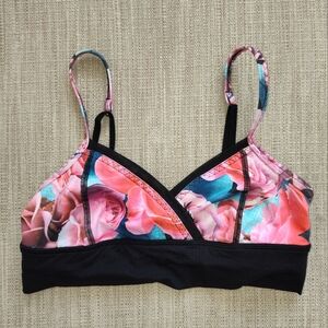 Floral Print Women's Bralette